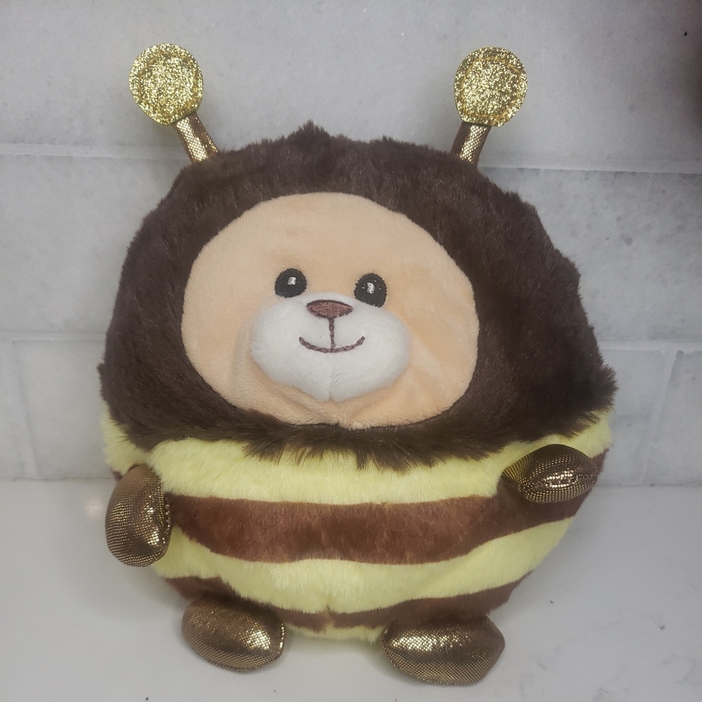 Hugfun international plush stripped bee